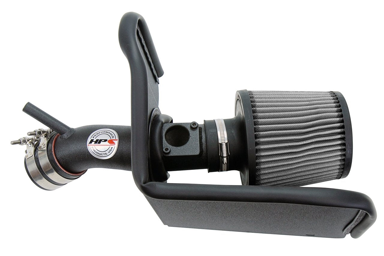 HPS Shortram Air Intake Kit 2018-2019 Toyota C-HR 2.0L, Includes Heat Shield, Black