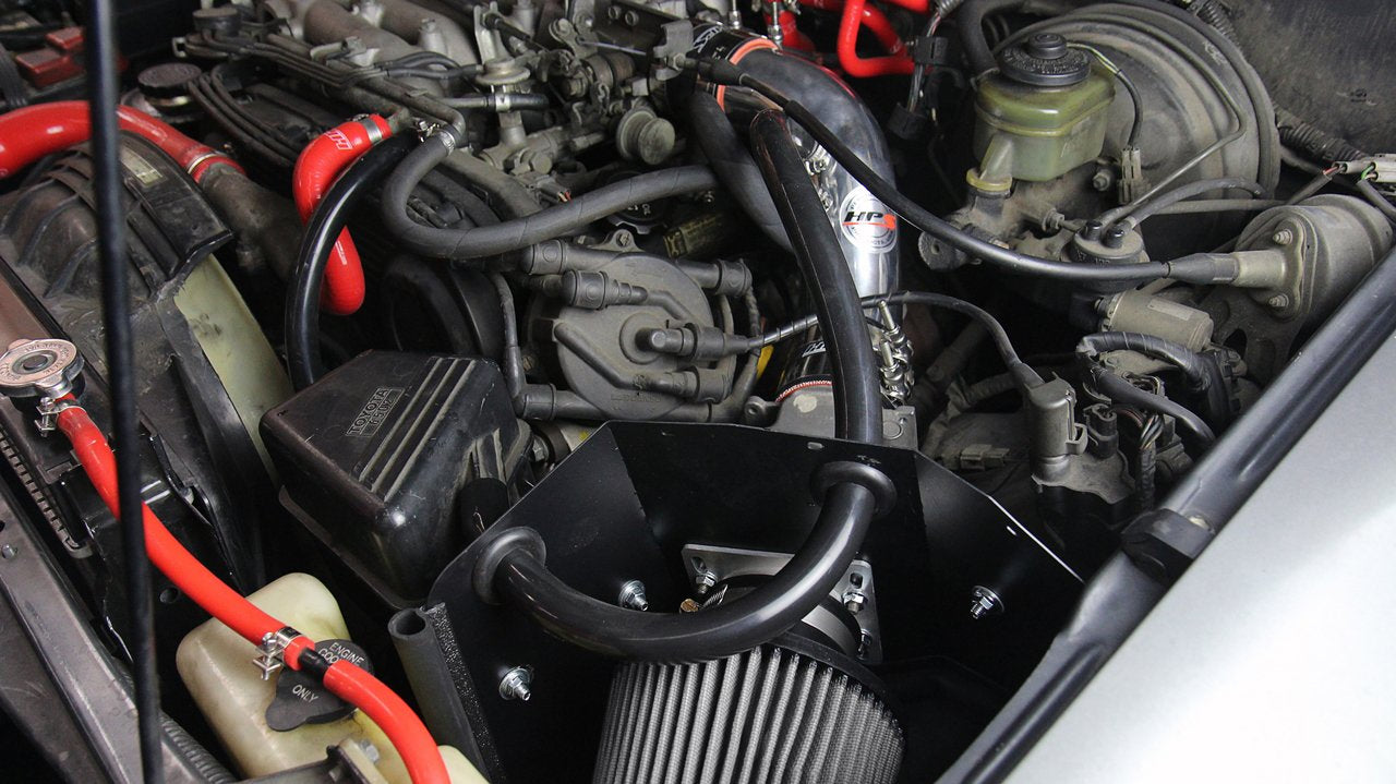 HPS Shortram Air Intake Kit 1989-1995 Toyota 4Runner 3.0L V6, Includes Heat Shield, 827-636