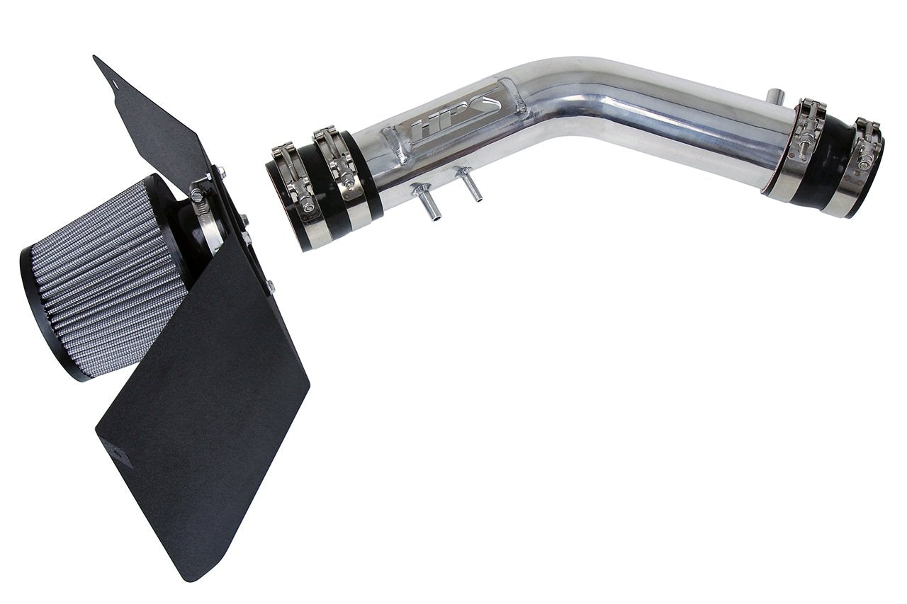 HPS Shortram Air Intake Kit 1995-1999 Toyota 4Runner 2.7L, Includes Heat Shield, Polish