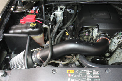 HPS Performance Shortram Air Intake Kit 2009-2014 GMC Yukon 4.8L 5.3L 6.2L V8, Includes Heat Shield, Red