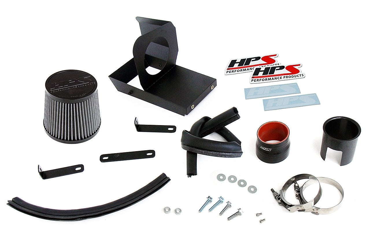 HPS Performance Shortram Air Intake Kit Toyota 2019-2020 Corolla Hatchback SE XSE 2.0L , Includes Heat Shield