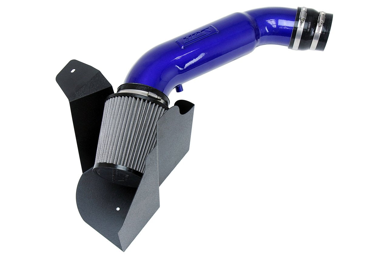 HPS Performance Shortram Air Intake Kit 2012-2015 Audi A6 Quattro 3.0L Supercharged (C7), Includes Heat Shield