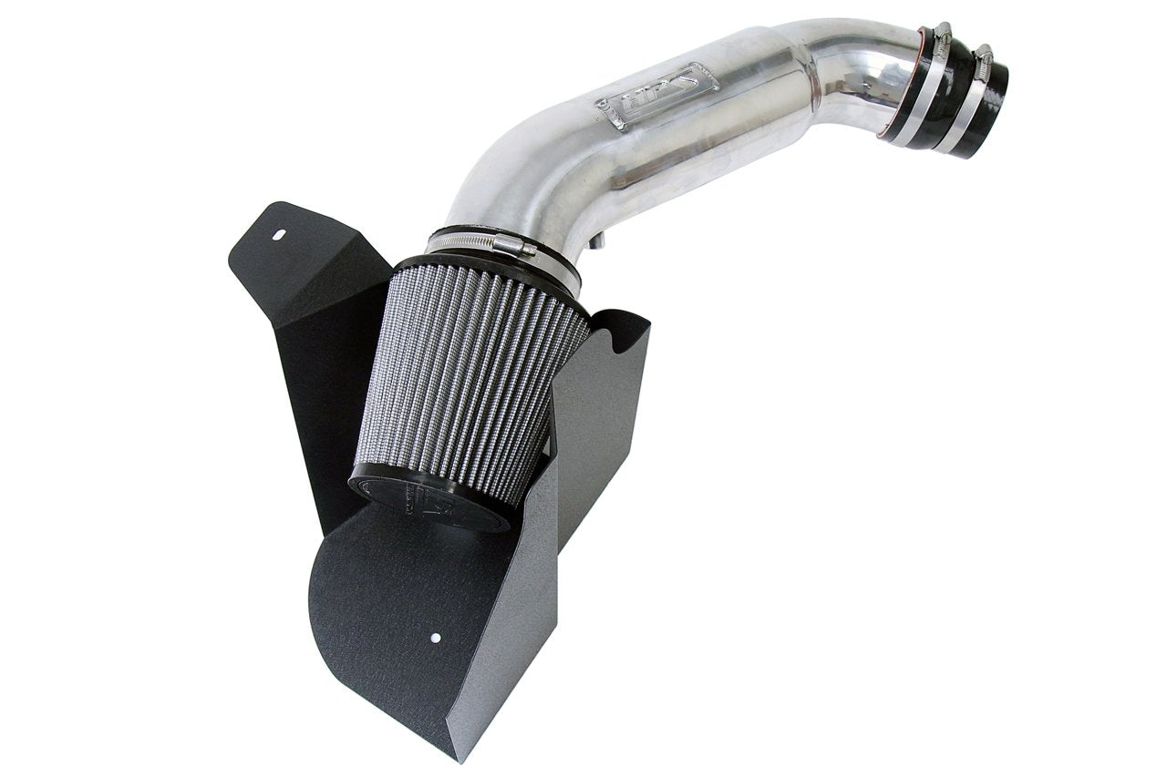 HPS Performance Shortram Air Intake Kit 2012-2015 Audi A6 Quattro 3.0L Supercharged (C7), Includes Heat Shield