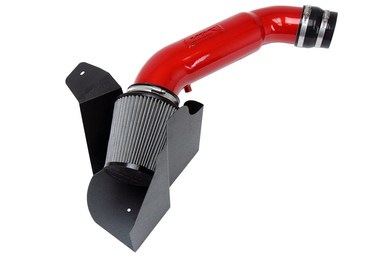 HPS Performance Shortram Air Intake Kit 2012-2015 Audi A6 Quattro 3.0L Supercharged (C7), Includes Heat Shield