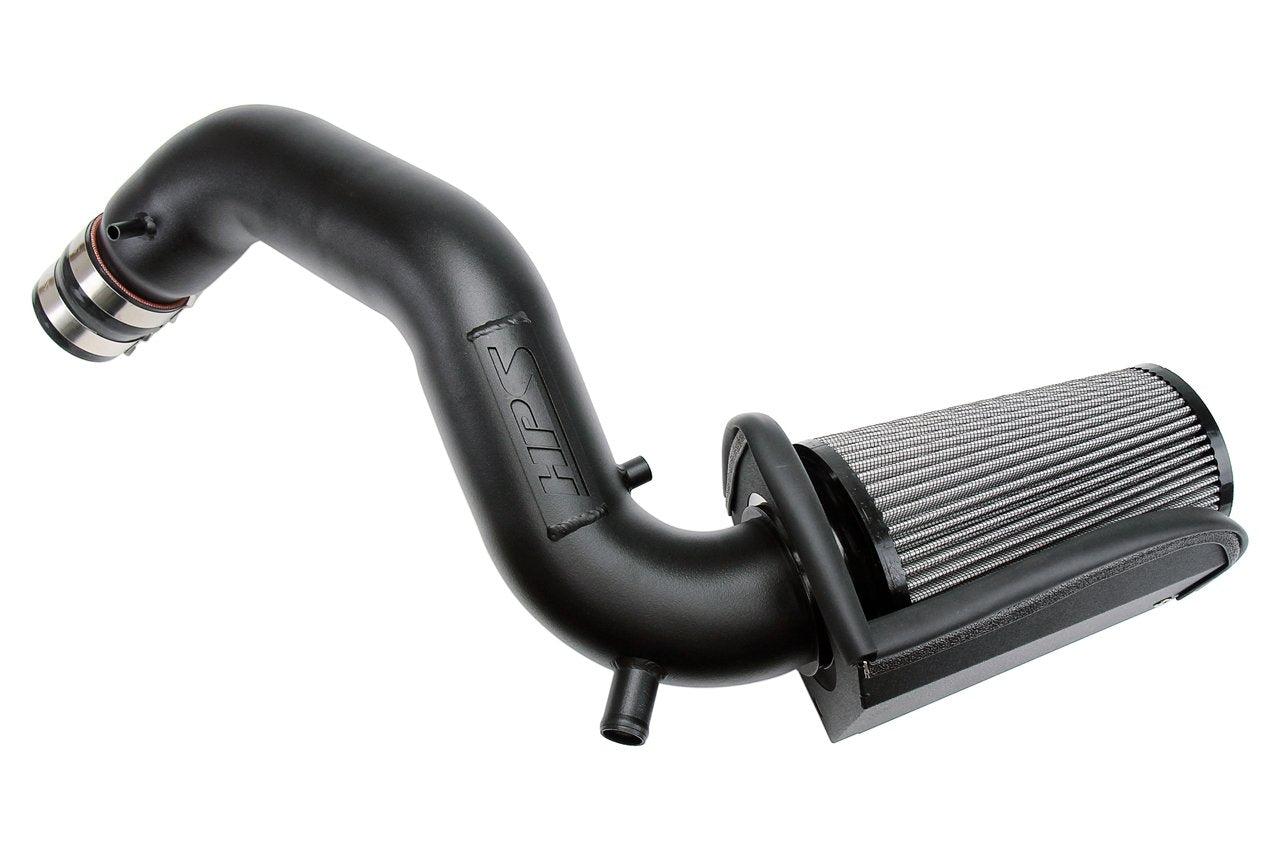 HPS Shortram Air Intake Kit 2019-2020 Hyundai Veloster 1.6L Turbo, Includes Heat Shield, 827-678