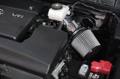 HPS Performance HPS Shortram Air Intake Kit 2013-2016 Nissan Pathfinder 3.5L V6, Includes Heat Shield, 827-680