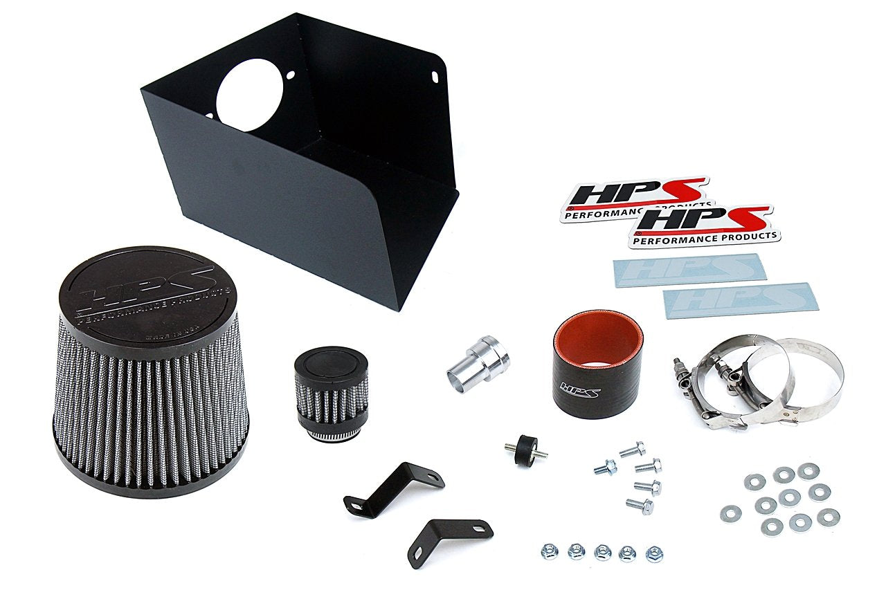 HPS Shortram Air Intake Kit 2000-2005 Volkswagen Jetta MK4 1.8T Turbo , 827-685