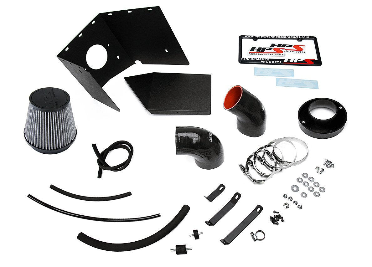 HPS Shortram Air Intake Kit Toyota 2003-2004 4Runner 4.7L V8, Includes Heat Shield, 827-690