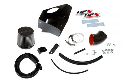 HPS Shortram Air Intake Kit 2018-2021 Toyota Camry 3.5L V6, Includes Heat Shield, 827-692
