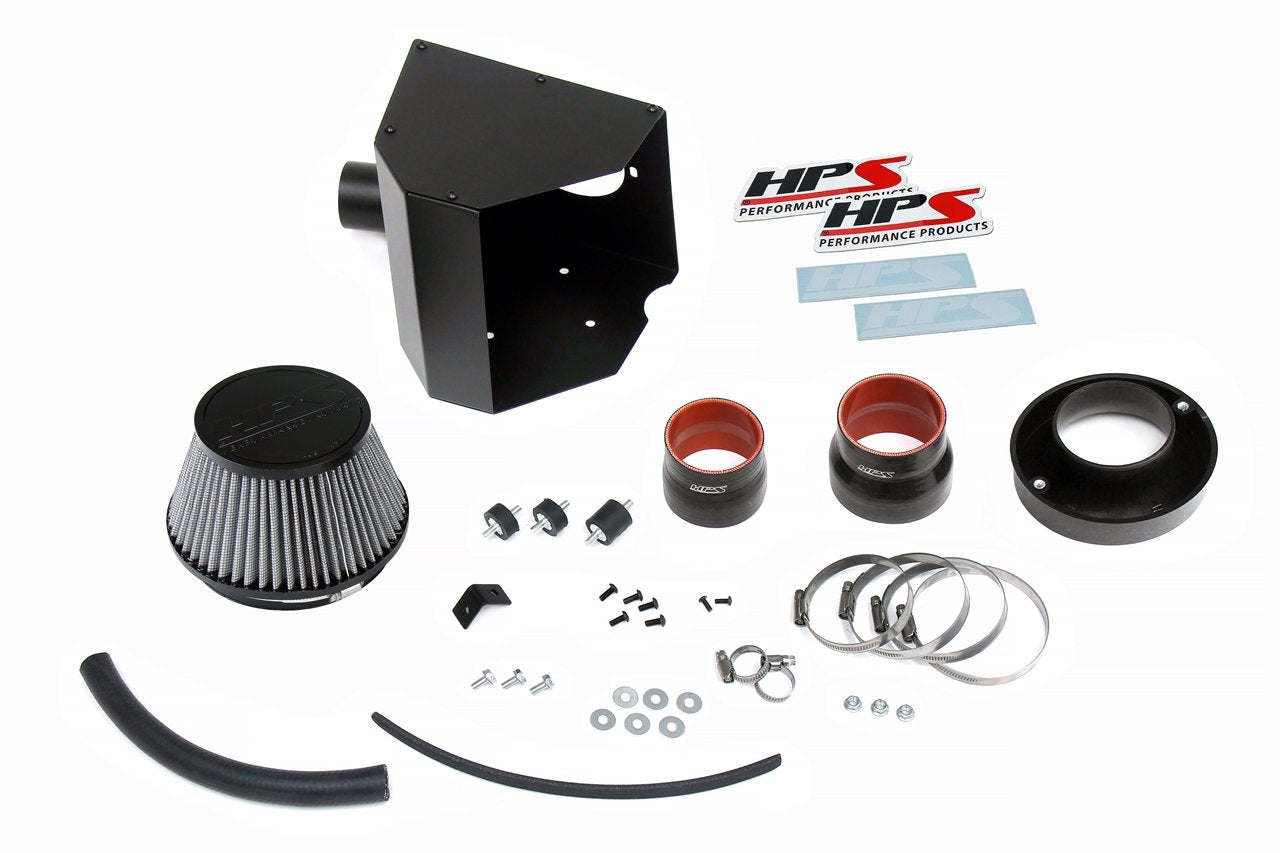 HPS Shortram Air Intake Kit with Heat Shield Toyota 2007-2009 Camry 2.4L , 827-693