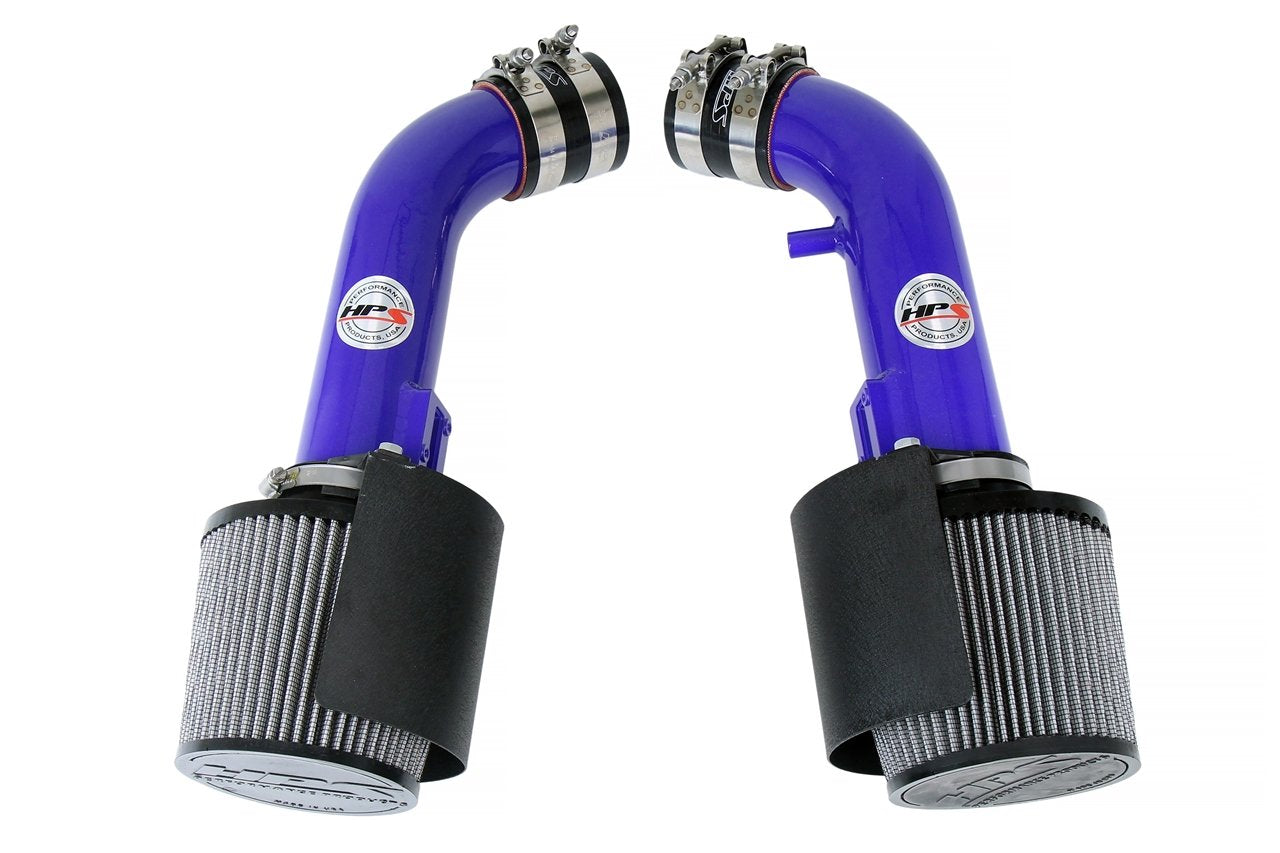 HPS Shortram Air Intake Kit Nissan 2009-2020 370Z 3.7L V6, Includes Heat Shield, 827-706