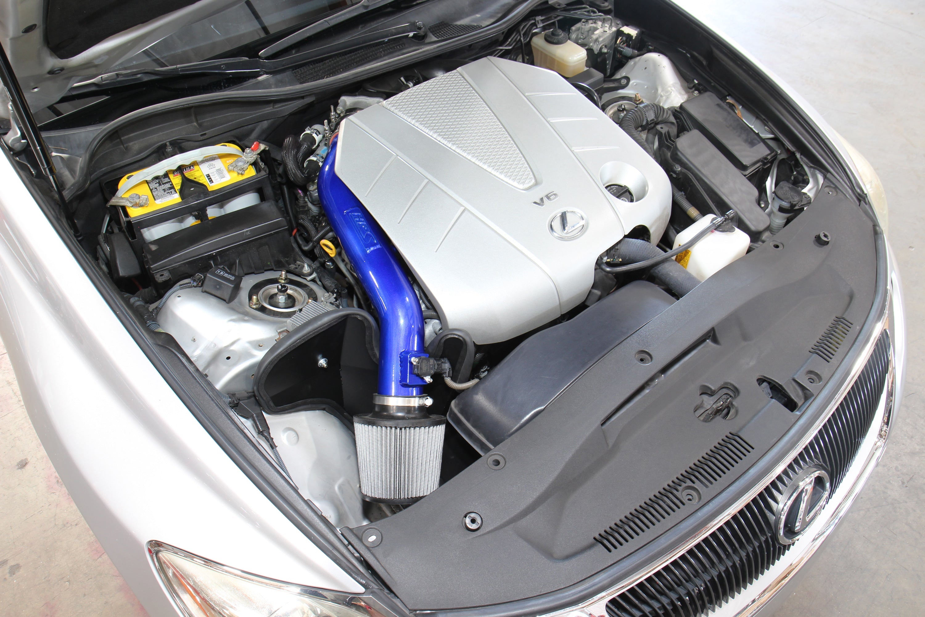 HPS Performance Products HPS Performance Cold Air Intake Kit Lexus 2006 GS300 3.0L, 07-11 GS350 3.5L V6, 827-720