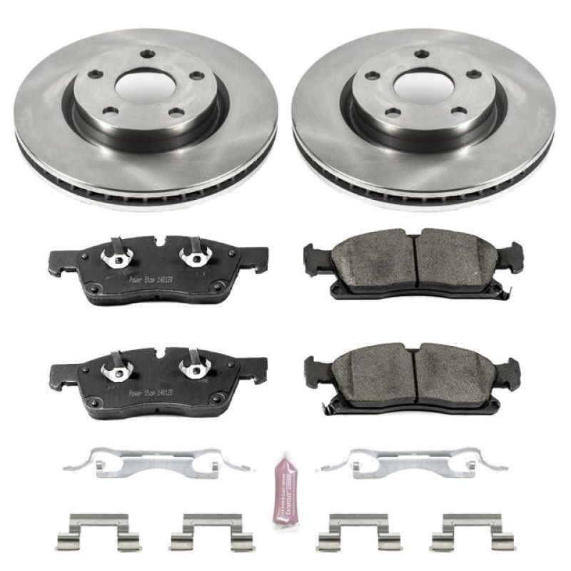 PowerStop PSB Autospecialty Kit Brakes, Rotors & Pads Brake Kits - OE main image