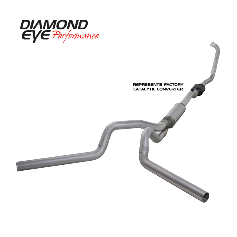 Diamond Eye Performance DEP Turbo Back Exhaust Kit AL Exhaust, Mufflers & Tips Turbo Back main image