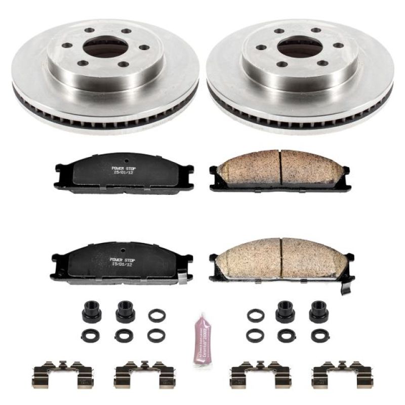 PowerStop PSB Autospecialty Kit Brakes, Rotors & Pads Brake Kits - OE main image