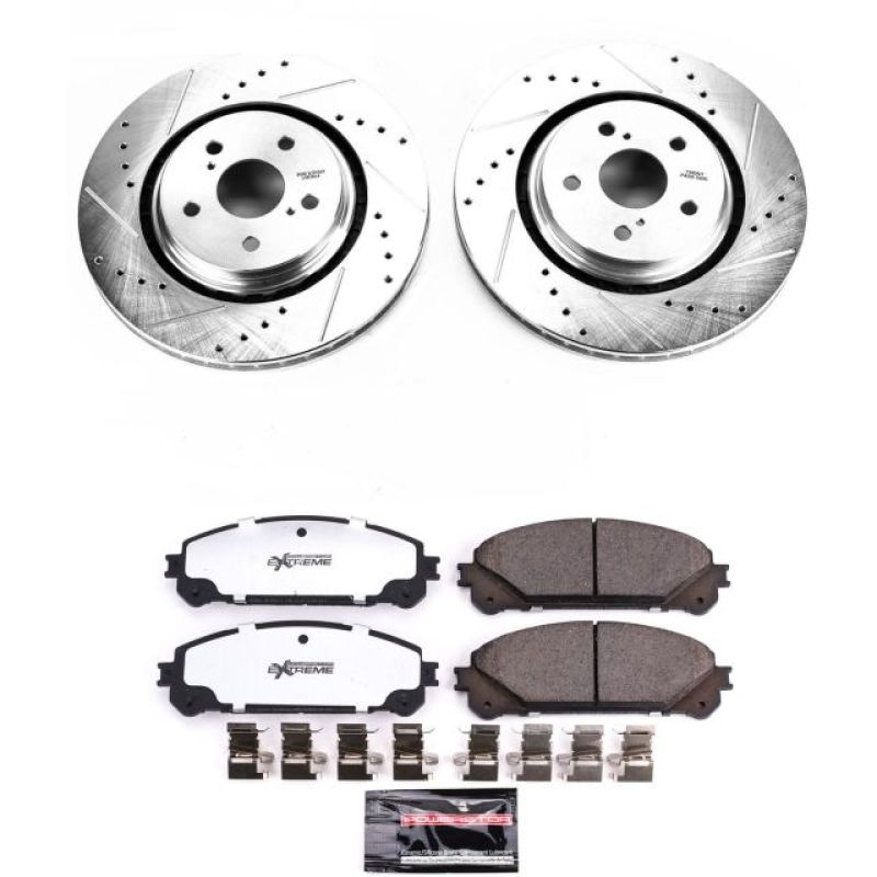 PowerStop PSB Z36 Truck & Tow Kit Brakes, Rotors & Pads Brake Kits - Performance D&S main image