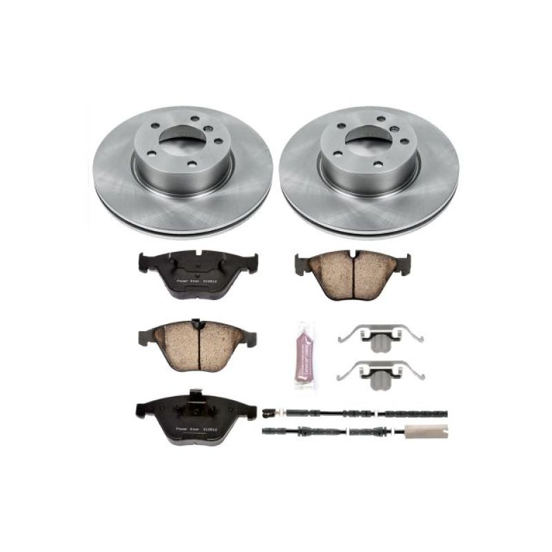 PowerStop PSB Autospecialty Kit Brakes, Rotors & Pads Brake Kits - OE main image