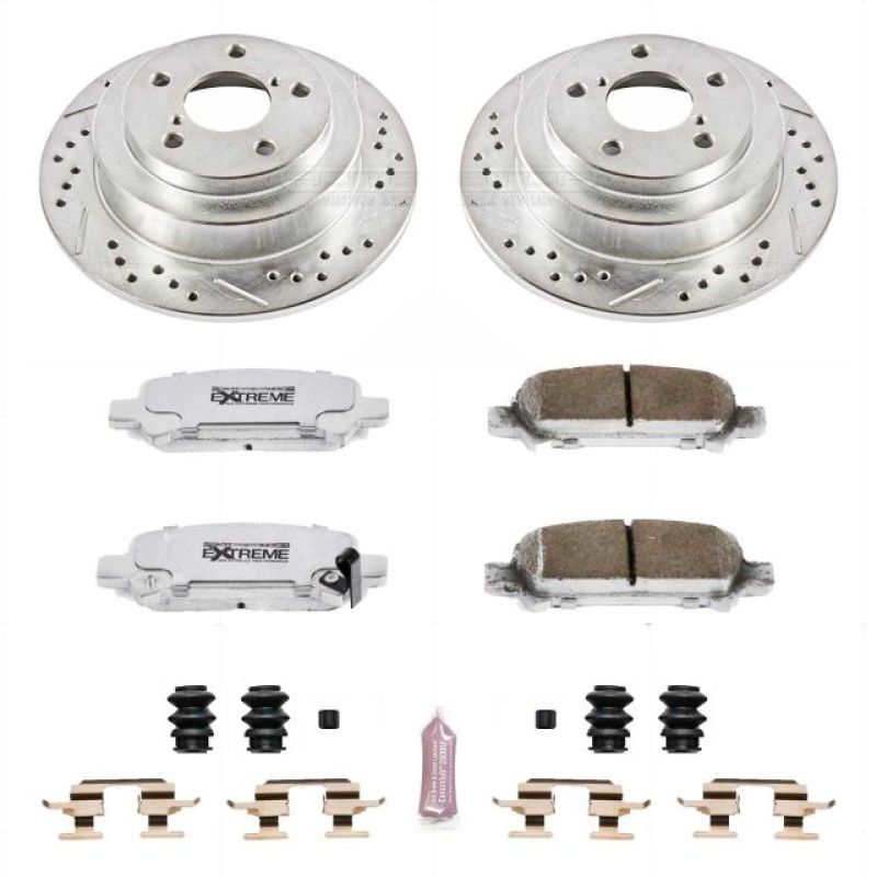 PowerStop PSB Z26 Street Warrior Kit Brakes, Rotors & Pads Brake Kits - Performance D&S main image