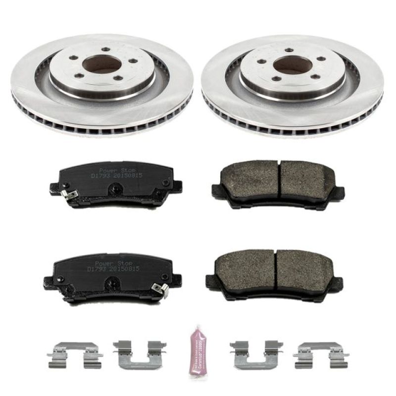 PowerStop PSB Autospecialty Kit Brakes, Rotors & Pads Brake Kits - OE main image