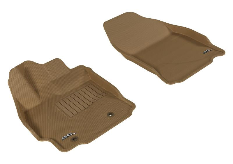 3D MAXpider 2014-2016 Scion TC Kagu 1st Row Floormat - Tan L1SC00411502 Main Image