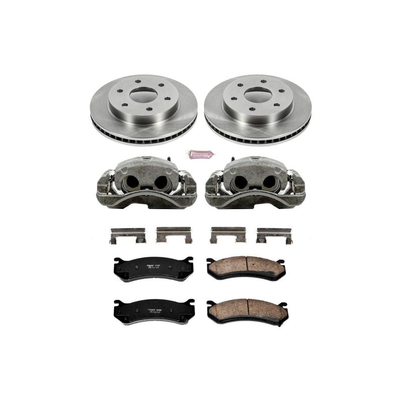 PowerStop PSB Autospecialty Kit w/Cals Brakes, Rotors & Pads Brake Kits - OE main image