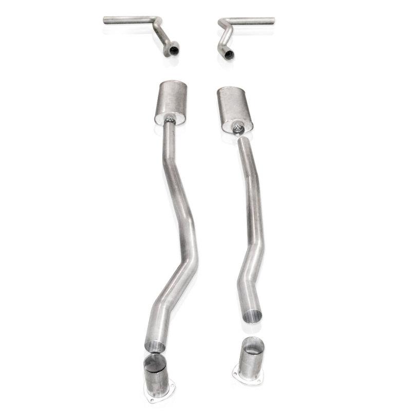 Stainless Works Chevy/GMC Truck 1967-87 Exhaust Truck 3in Chambered System CT6773CS Main Image