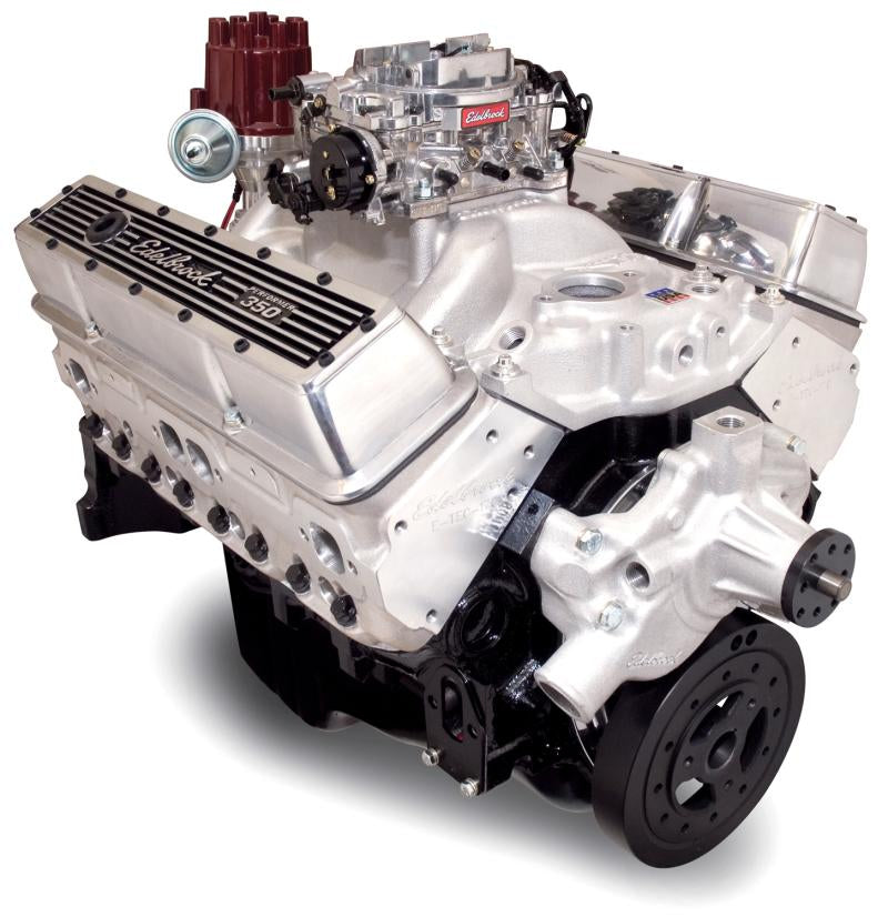 Edelbrock Crate Engine Edelbrock 9 0 1 Performer E-Tec w/ Short Water Pump As Cast 46410 Main Image