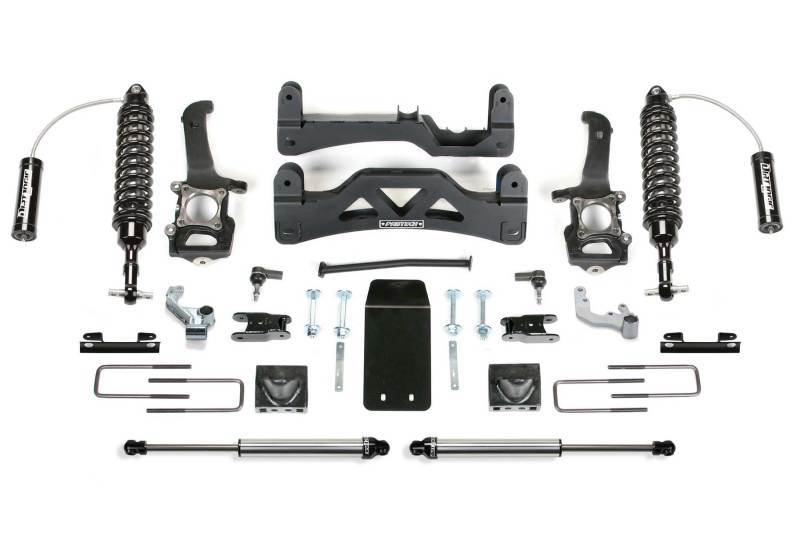 Fabtech 09-13 Ford F150 4WD 6in Perf. System Gen II w/DL 2.5 Resi Coilovers & Rear DL Shocks K2200DL Main Image