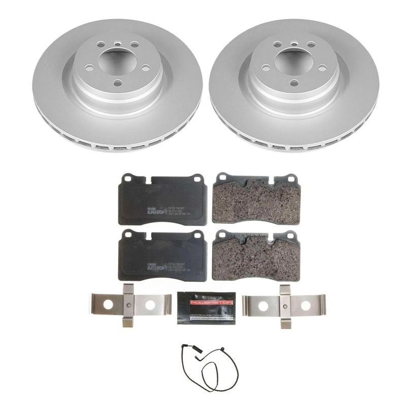 PowerStop PSB Euro-Stop Kit Brakes, Rotors & Pads Brake Kits - OE main image