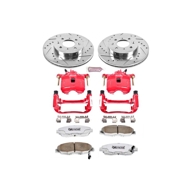 PowerStop PSB Z26 Street Kit w/Cals Brakes, Rotors & Pads Brake Kits - Performance D&S main image