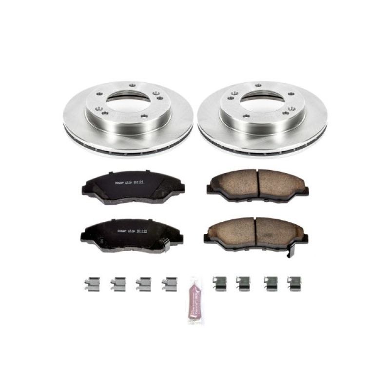 PowerStop PSB Autospecialty Kit Brakes, Rotors & Pads Brake Kits - OE main image