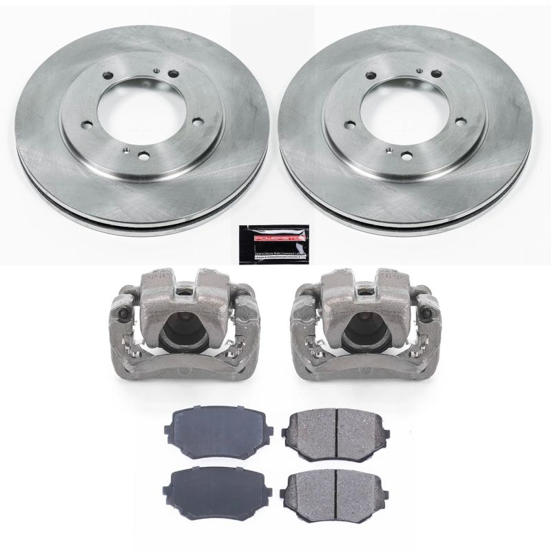 PowerStop PSB Autospecialty Kit w/Cals Brakes, Rotors & Pads Brake Kits - OE main image