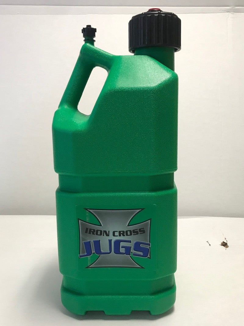 Iron Cross 5 Gallon Utility Jug - Green 5004G