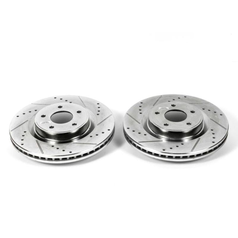 PowerStop PSB Evolution Drill/Slot Rotor Brakes, Rotors & Pads Brake Rotors - Slot & Drilled main image