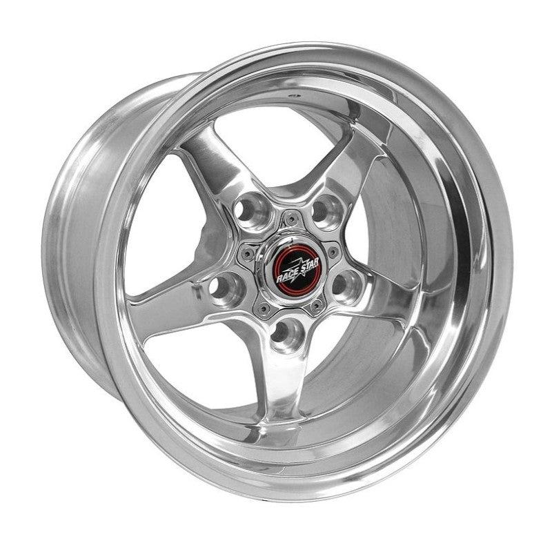 Race Star 92 Drag Star 17x10.5 5x135bc 6.125bs Direct Drill Polished Wheel 92-705551DP