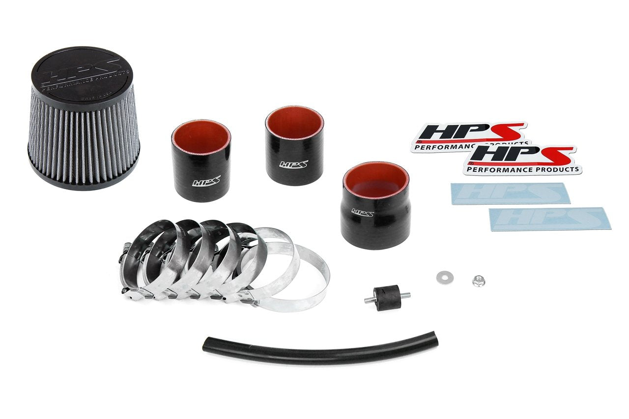 HPS Cold Air Intake Kit 2004-2008 Hyundai Tiburon 2.0L with MAF Sensor, 837-142