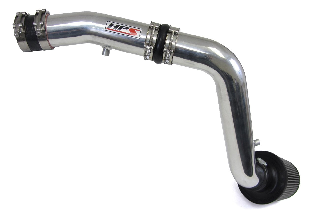 HPS Performance Cold Air Intake Kit 2007-2008 Acura TL Type-S 3.5L V6, Converts to Shortram, Polish