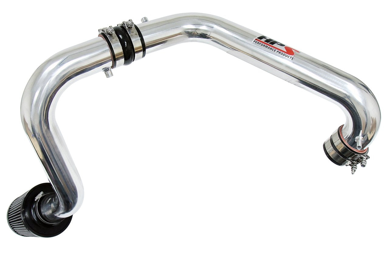 HPS Performance Cold Air Intake Kit 1996-2000 Honda Civic CX DX LX, Converts to Shortram, Polish