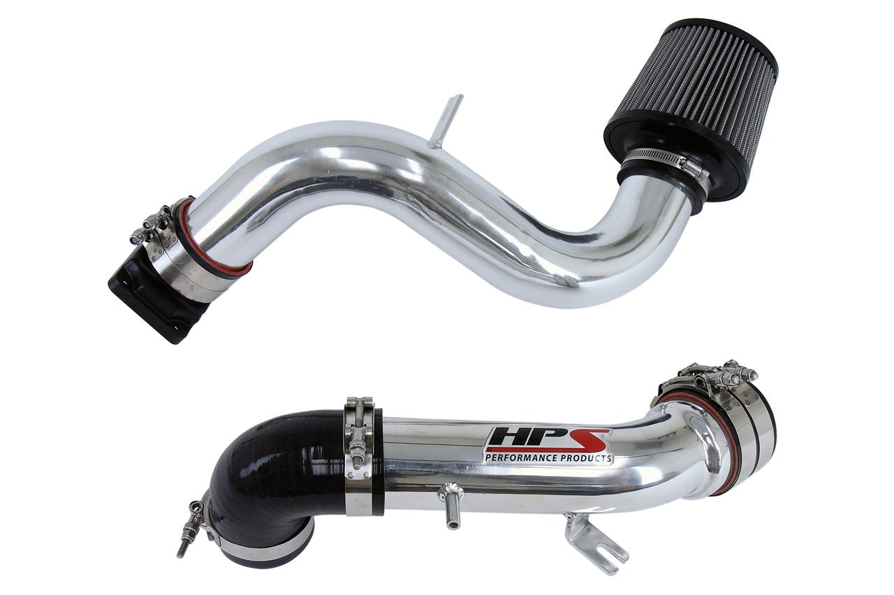 HPS Performance Cold Air Intake Kit 2000-2005 Mitsubishi Eclipse V6 3.0L, Converts to Shortram, Polish