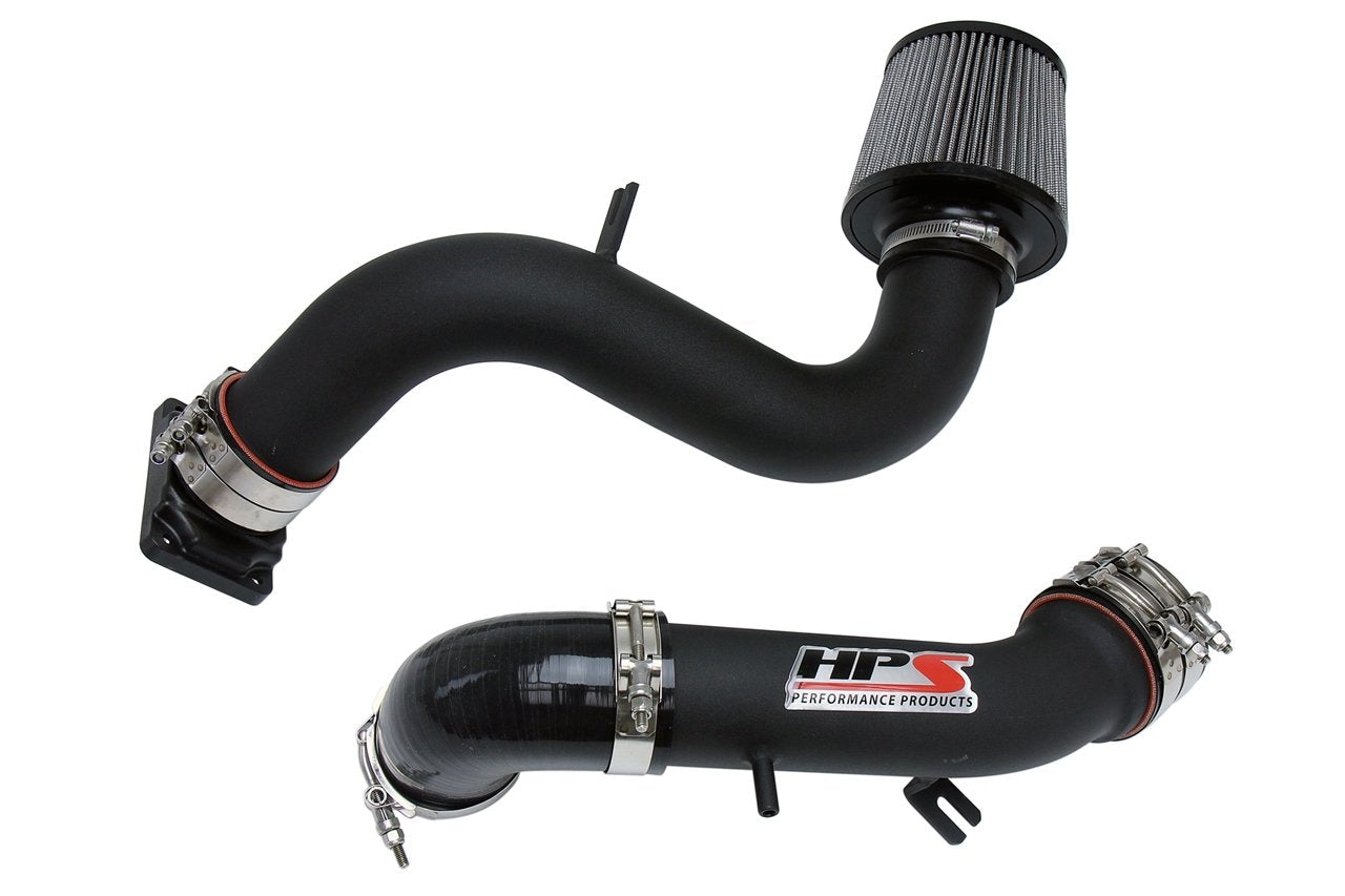 HPS Performance Cold Air Intake Kit 1999-2003 Mitsubishi Galant V6 3.0L, Converts to Shortram, Black