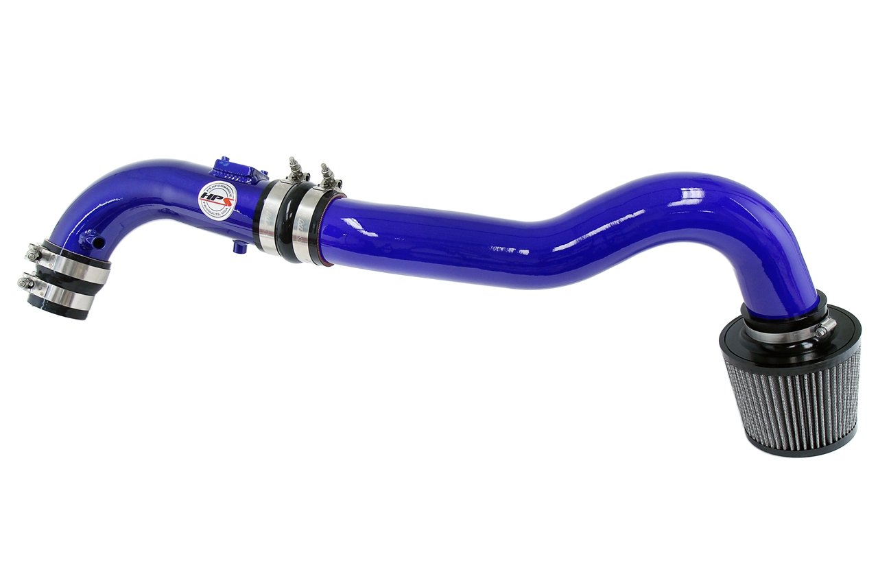 HPS Performance Cold Air Intake Kit 2008-2015 Scion xB 2.4L, Converts to Shortram, Blue