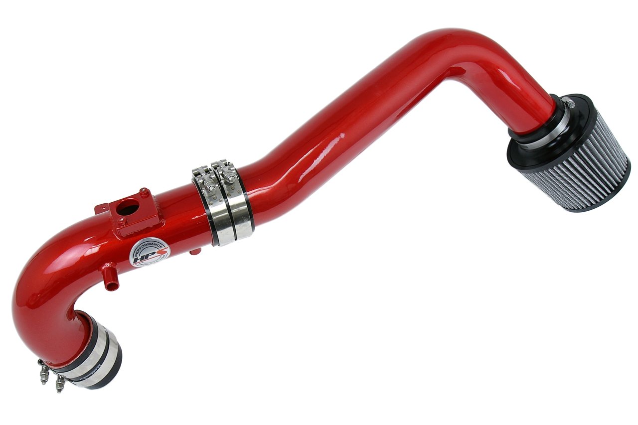 HPS Performance Cold Air Intake Kit 2011-2016 Scion tC 2.5L, Converts to Shortram, Red