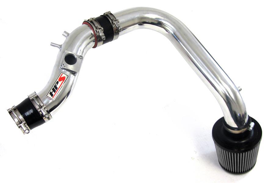 HPS Performance Cold Air Intake Kit 2003-2004 Pontiac Vibe 1.8L, Converts to Shortram, Polish