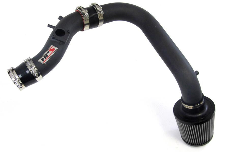 HPS Performance Cold Air Intake Kit 2003-2004 Toyota Matrix XR 1.8L, Converts to Shortram, Black