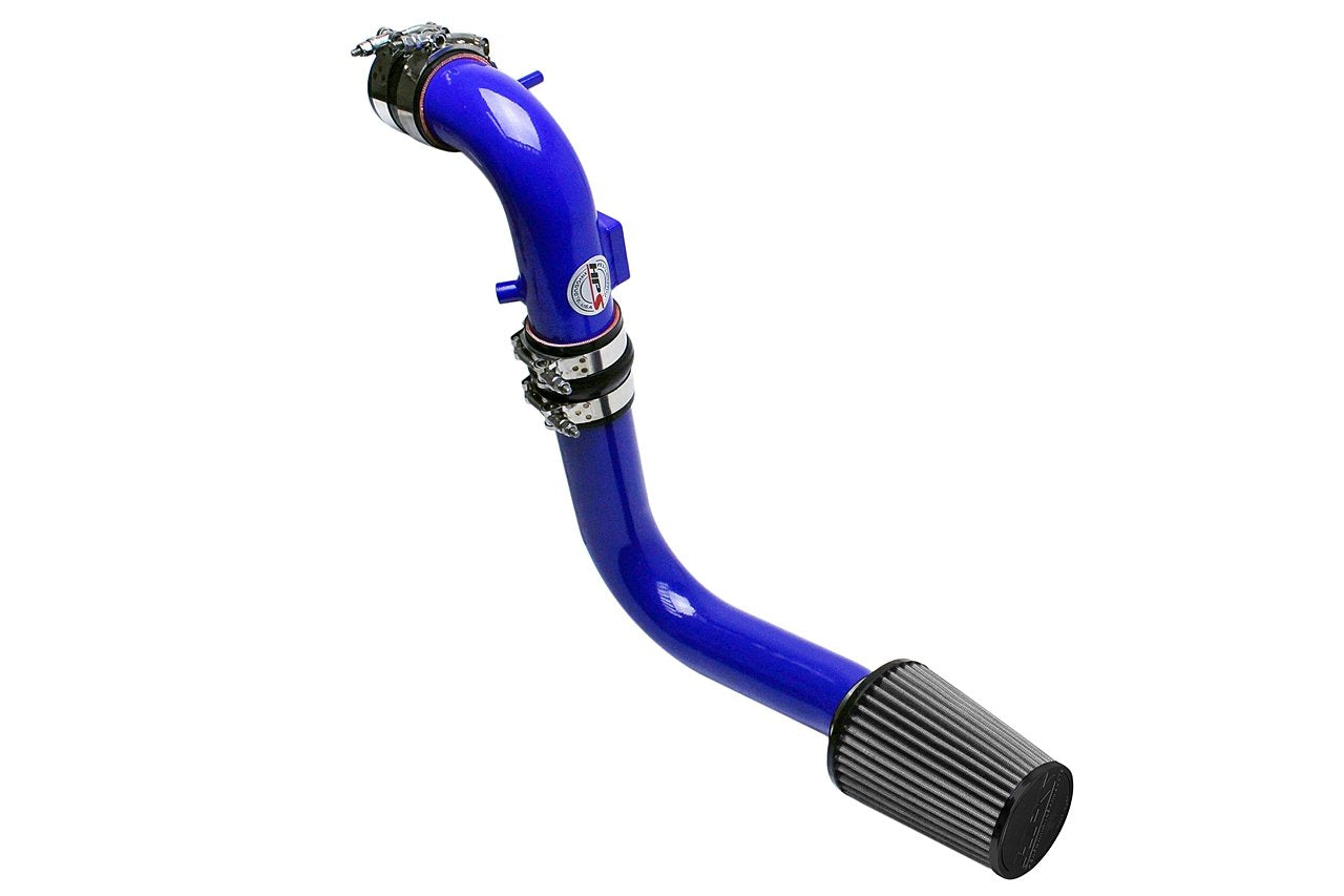 HPS Performance Cold Air Intake Kit 2015-2018 Honda Fit 1.5L Manual Trans., Converts to Shortram, Blue