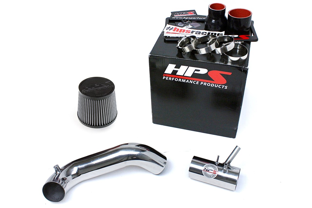 HPS Performance Cold Air Intake Kit 2013-2014 Dodge Dart 1.4L Turbo, Polish