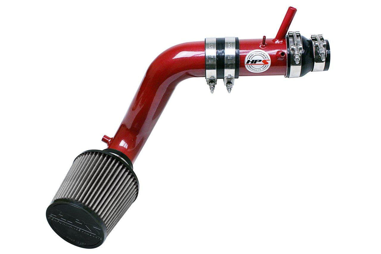 HPS Performance Cold Air Intake Kit 2013-2014 Dodge Dart 1.4L Turbo, Red