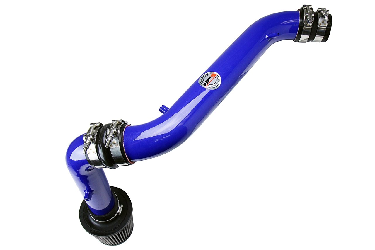 HPS Cold Air Intake Kit 1998-2002 Honda Accord 2.3L DX EX LX VP SE, Converts to Shortram, Blue