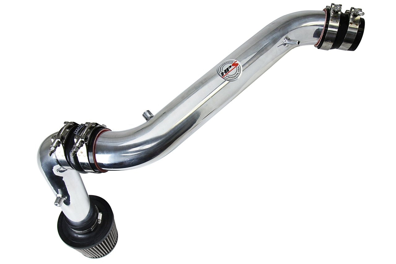 HPS Cold Air Intake Kit 1998-2002 Honda Accord 2.3L DX EX LX VP SE, Converts to Shortram, Polish