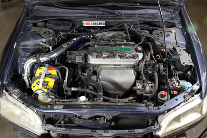 HPS Cold Air Intake Kit 1998-2002 Honda Accord 2.3L DX EX LX VP SE, Converts to Shortram, Blue